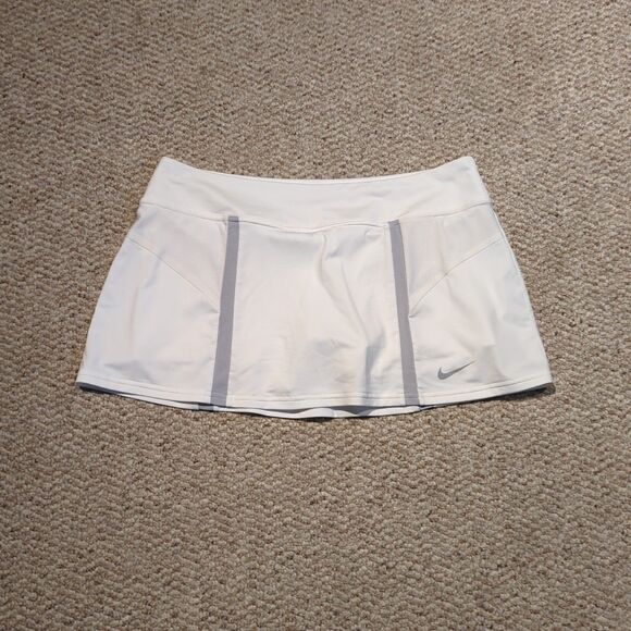 Nike Court Maria Sharapova Court Power Tennis Skort Skirt Womens Large White - Picture 1 of 6
